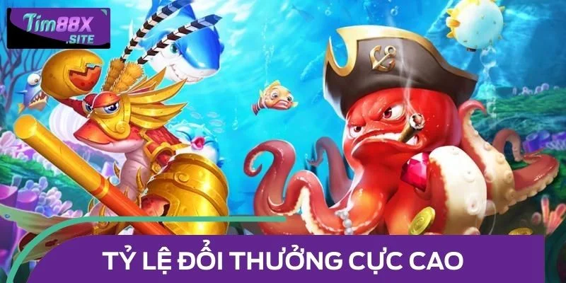 Mỗi loài cá trong game có số điểm thưởng khác nhau