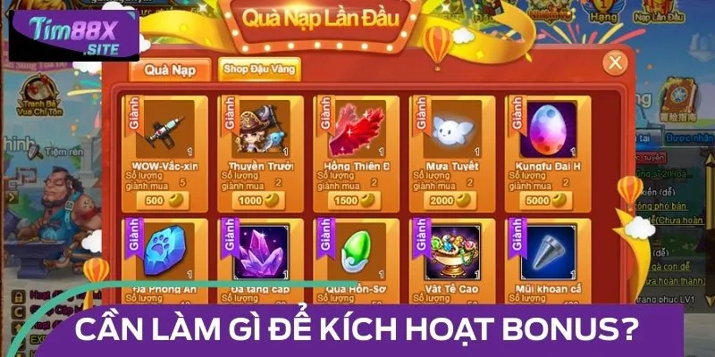 Thành viên thực hiện theo hướng dẫn để kích hoạt ưu đãi