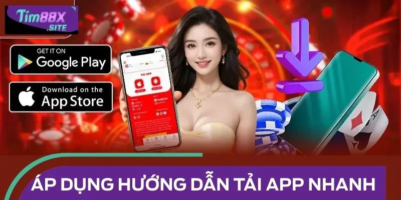 Hướng Dẫn Tải App TIM88 – Trải Nghiệm Cá Cược Tiện Lợi 2 Áp dụng hướng dẫn tải app nhanh gọn lẹ