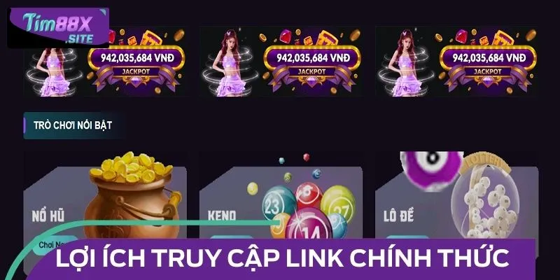 Bet thủ nhận nhiều lợi ích khi click vào link chính thức