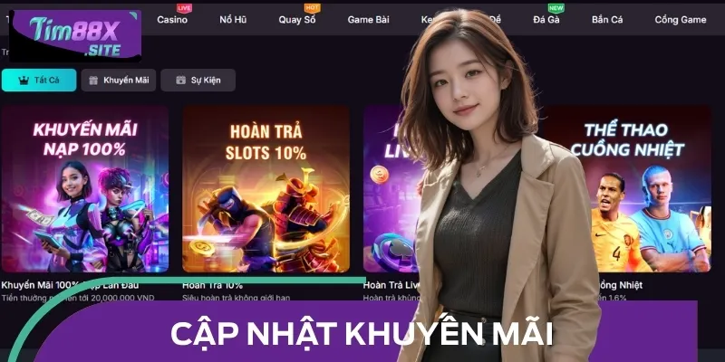Một loạt các chương trình ưu đãi, khuyến mãi mới nhất tại TIM88