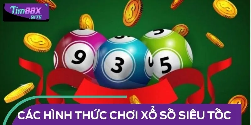 Các hình thức chơi xổ số siêu tốc hot nhất 2025